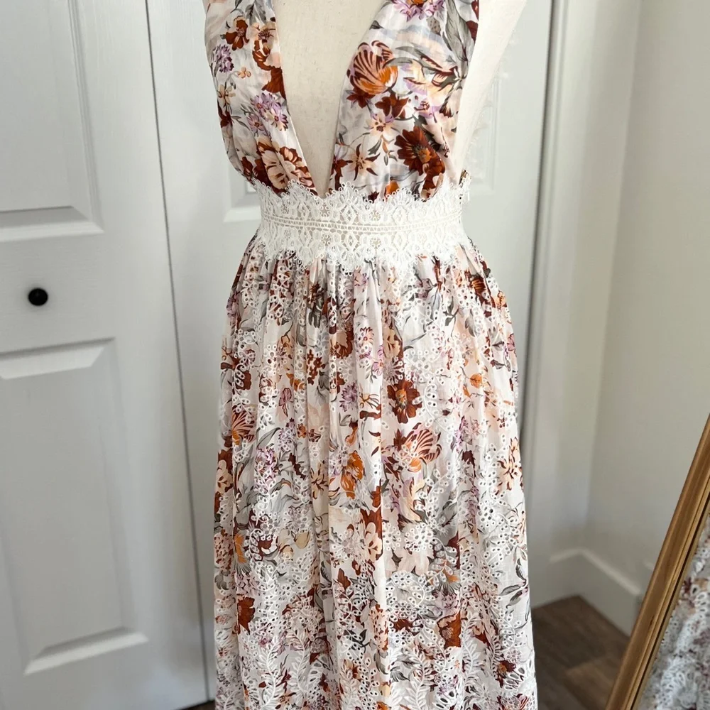 RARE Zimmermann Alchemy Flutter Dress Size 1 /US size 6 - Picture 6 of 11